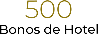 500Bonos de Hotel