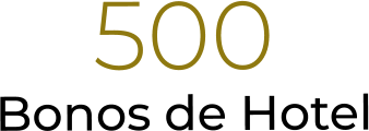 500Bonos de Hotel
