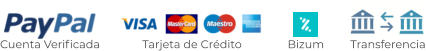 Cuenta Verificada Tarjeta de Crédito Transferencia Bizum